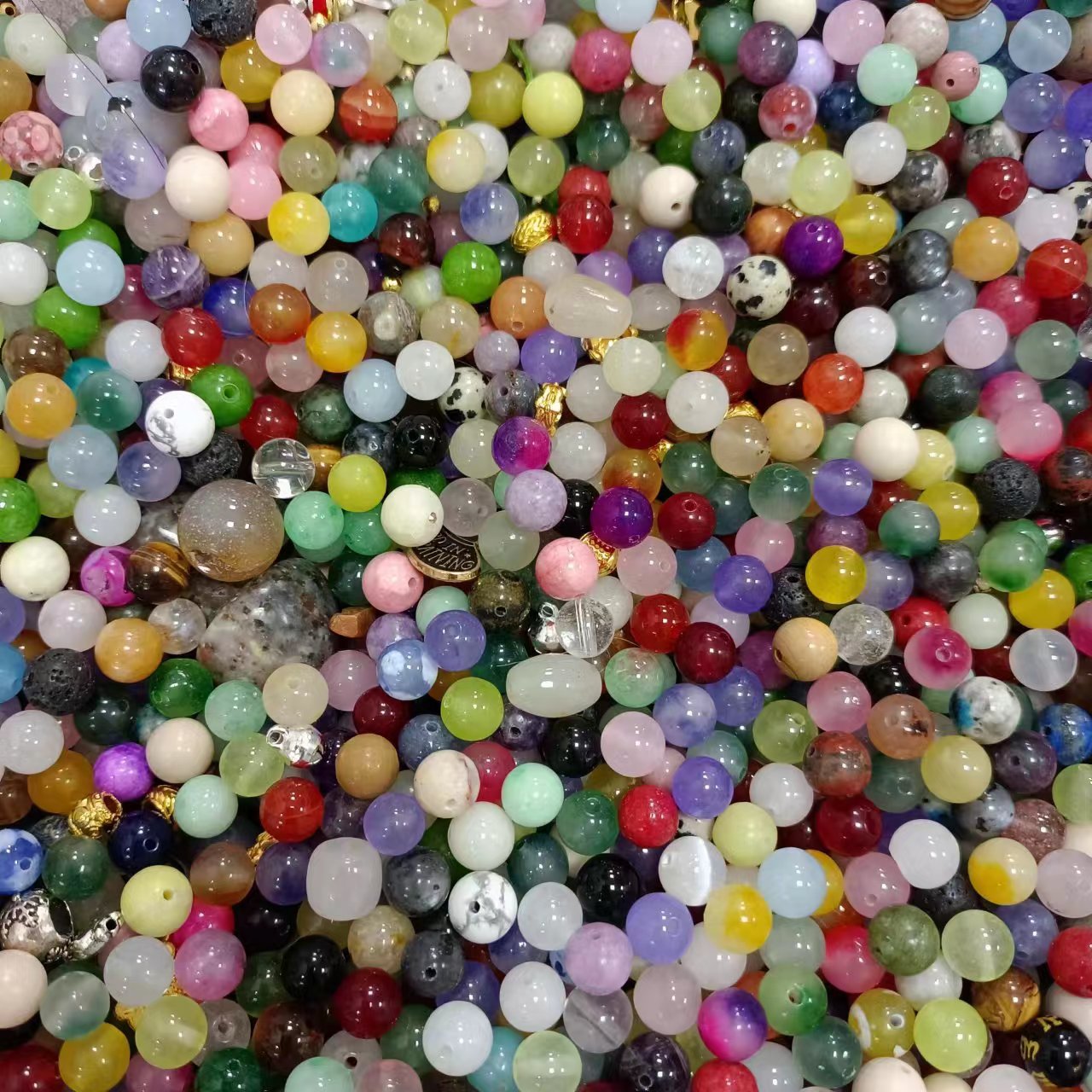 DIY Crystal Beads Bowl-Vanessa&Kiki-5 bowls gift[1 bowl free mix /1 cup of Spacer& 1 charm bag]