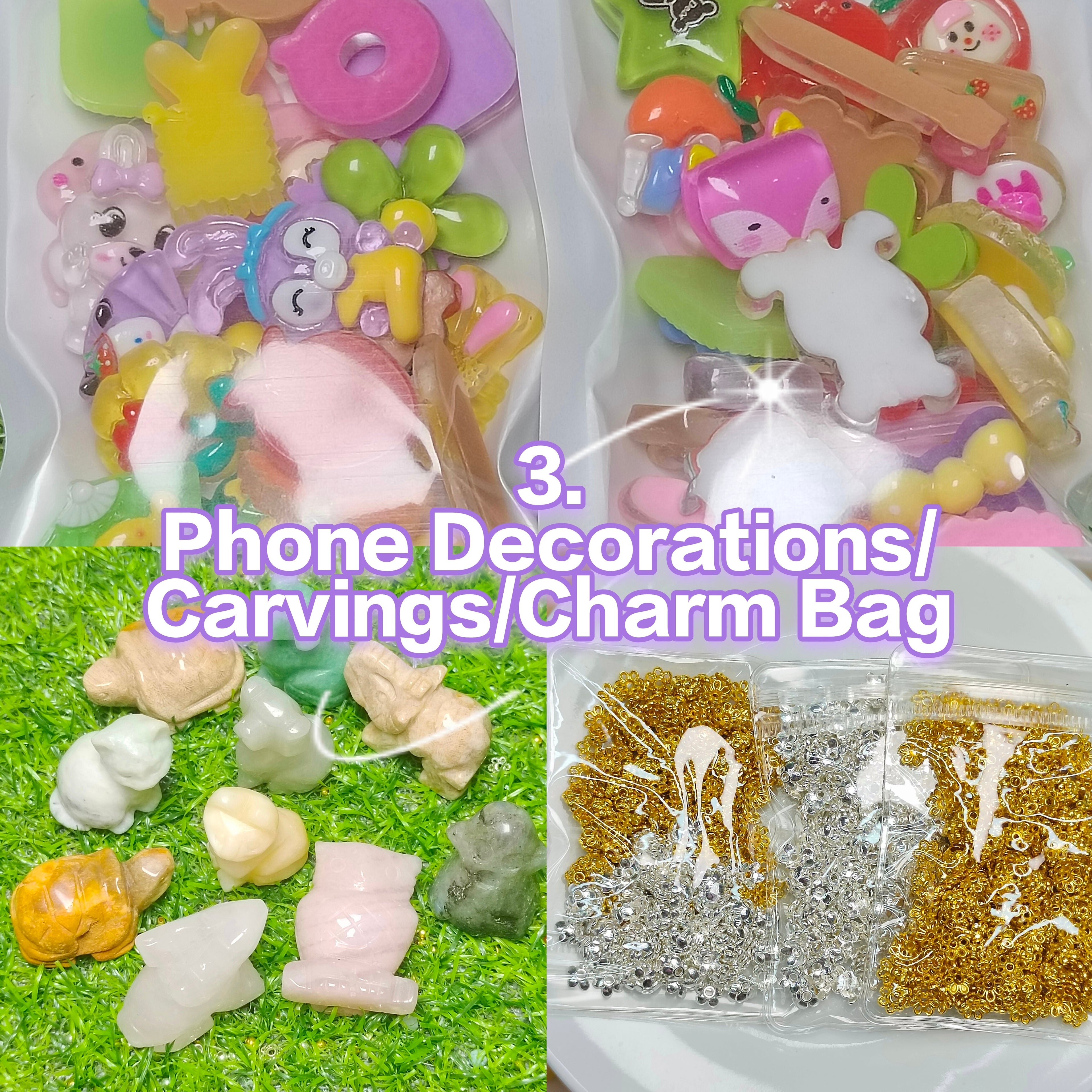 DIY Crystal Beads Bowl-Vanessa&Kiki-5 bowls gift[1 bowl free mix /1 cup of Spacer& 1 charm bag]