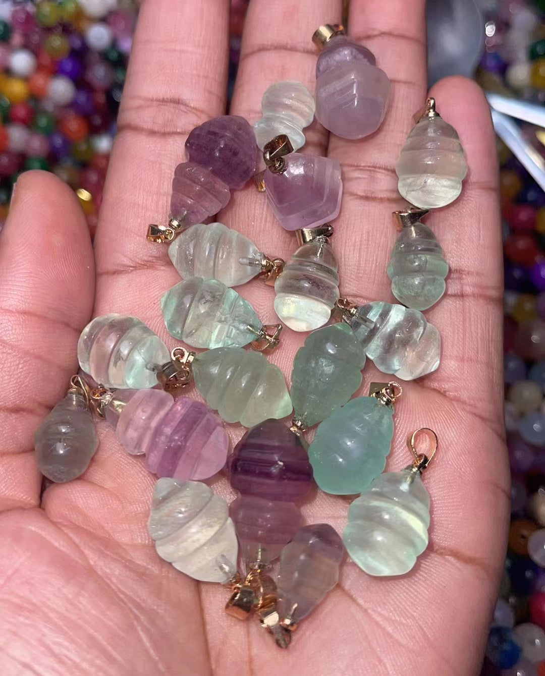 DIY Crystal Beads Bowl-Vanessa&Kiki-5 bowls gift[1 bowl free mix /1 cup of Spacer& 1 charm bag]