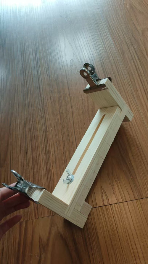 1 DIY Weaving Holder + 2 Clips Set