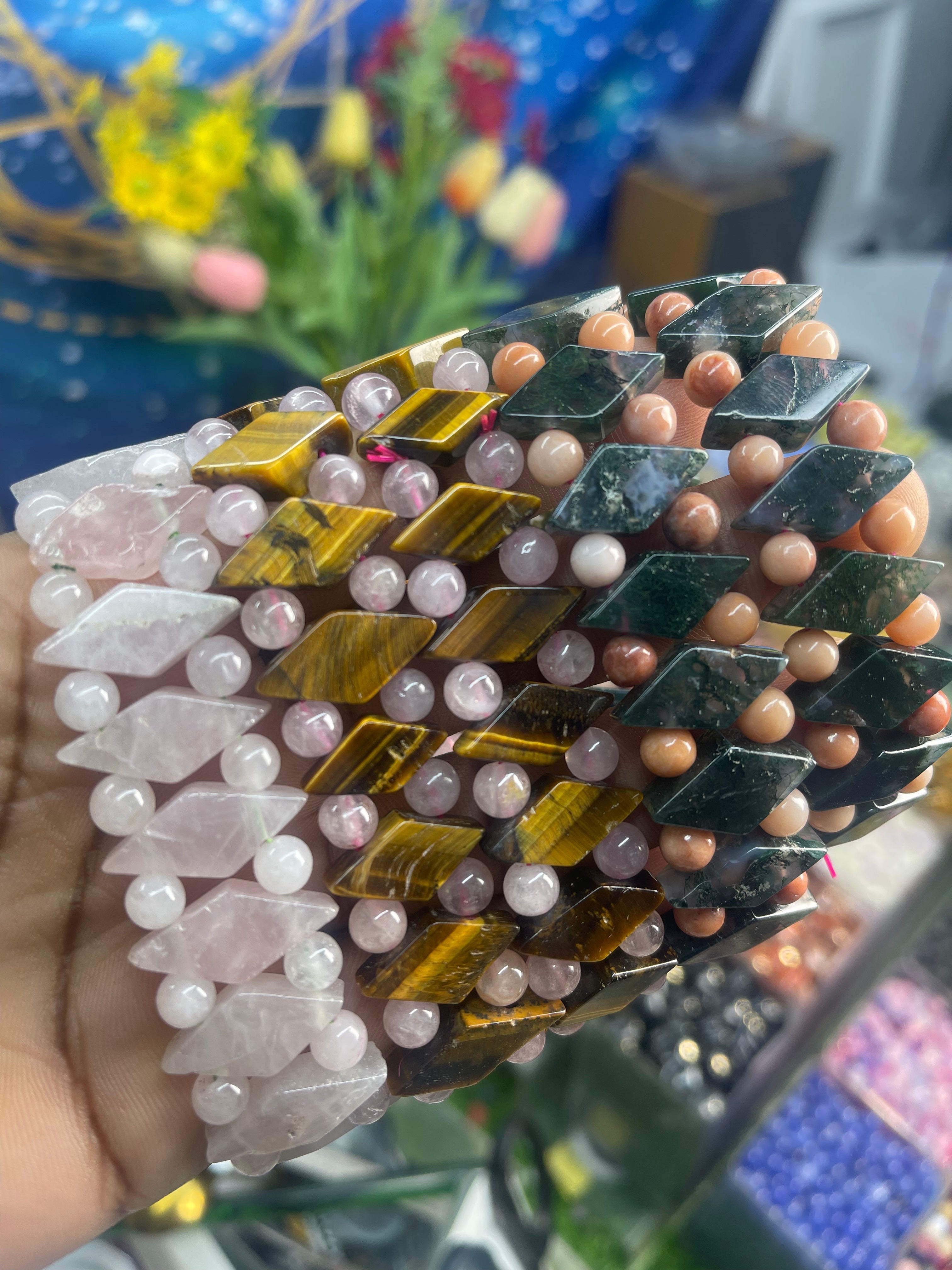 DIY Crystal Beads Bowl-Vanessa&Kiki-5 bowls gift[1 bowl free mix /1 cup of Spacer& 1 charm bag]