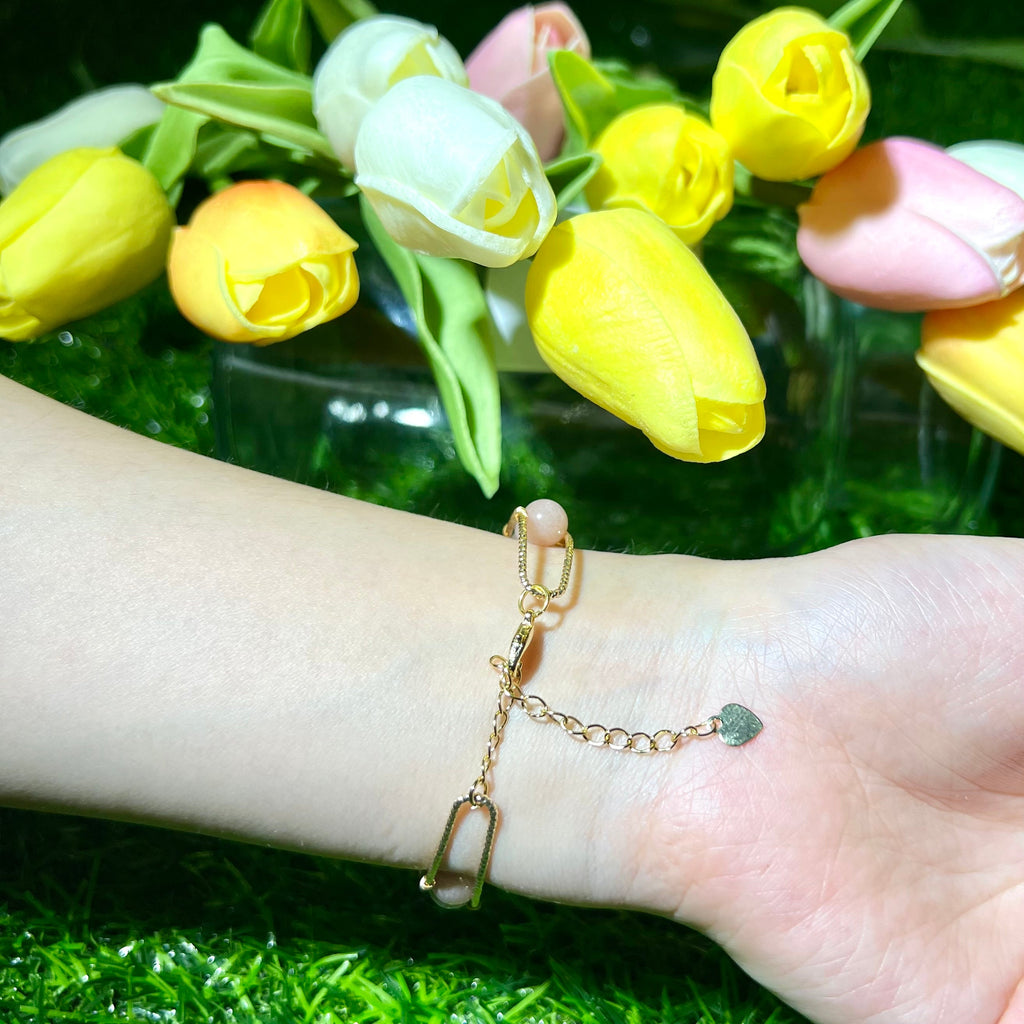 Sun stone bracelet